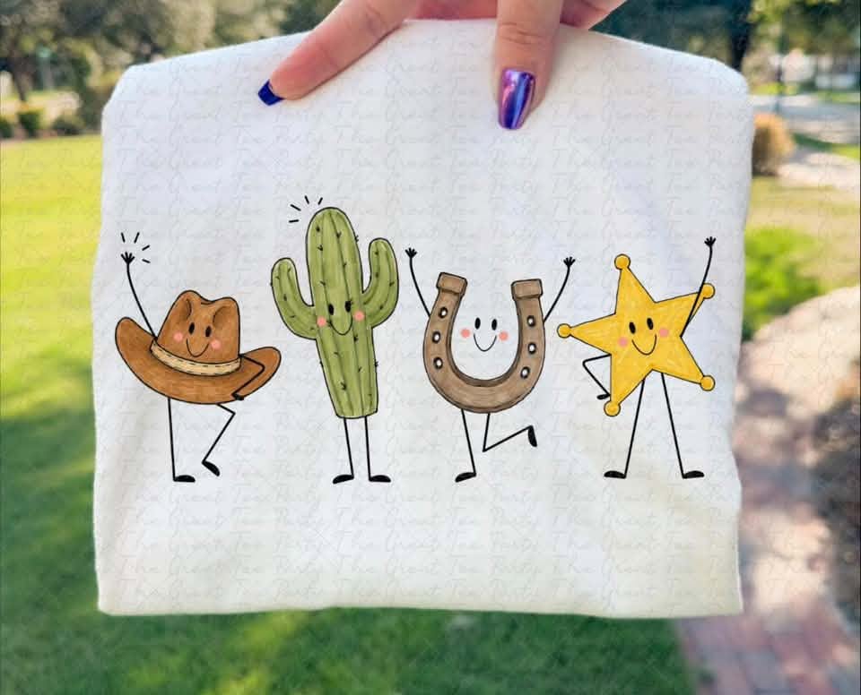 Western Doodle Characters 08758