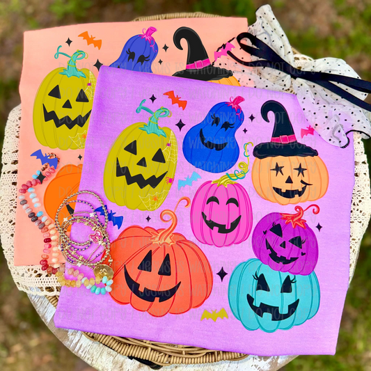 Colorful Pumpkins 08853