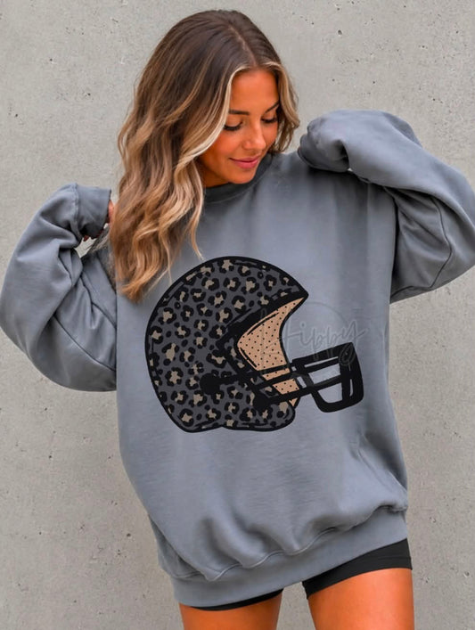 Leopard Football Helmet 08793