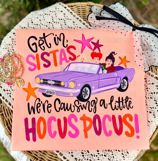 Get in Sistas We're Causing a Little HP 08855