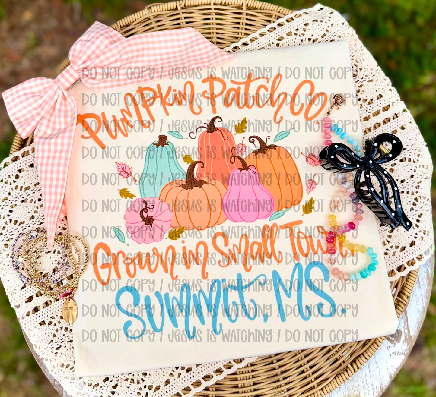 Pumpkin Patch Co Grown in Small Town Custom 09046
