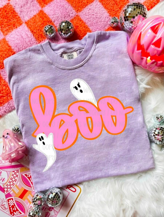 Pink and Orange Boo 08856