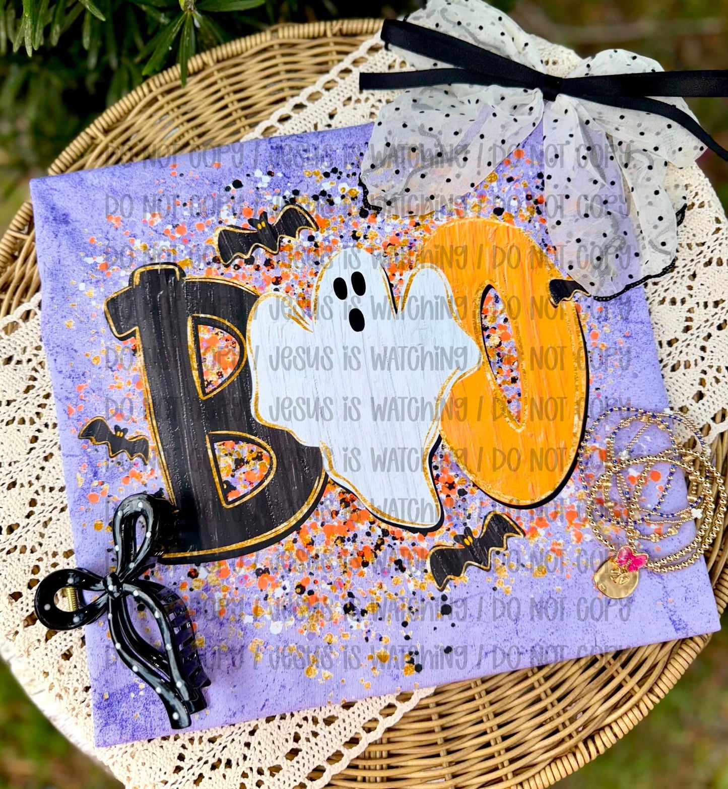 Boo Ghost Splatter 08925