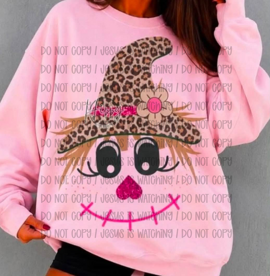 Leopard Hat Scarecrow 08931