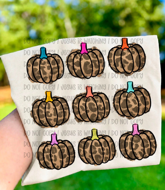 Leopard Pumpkin Grid 08968