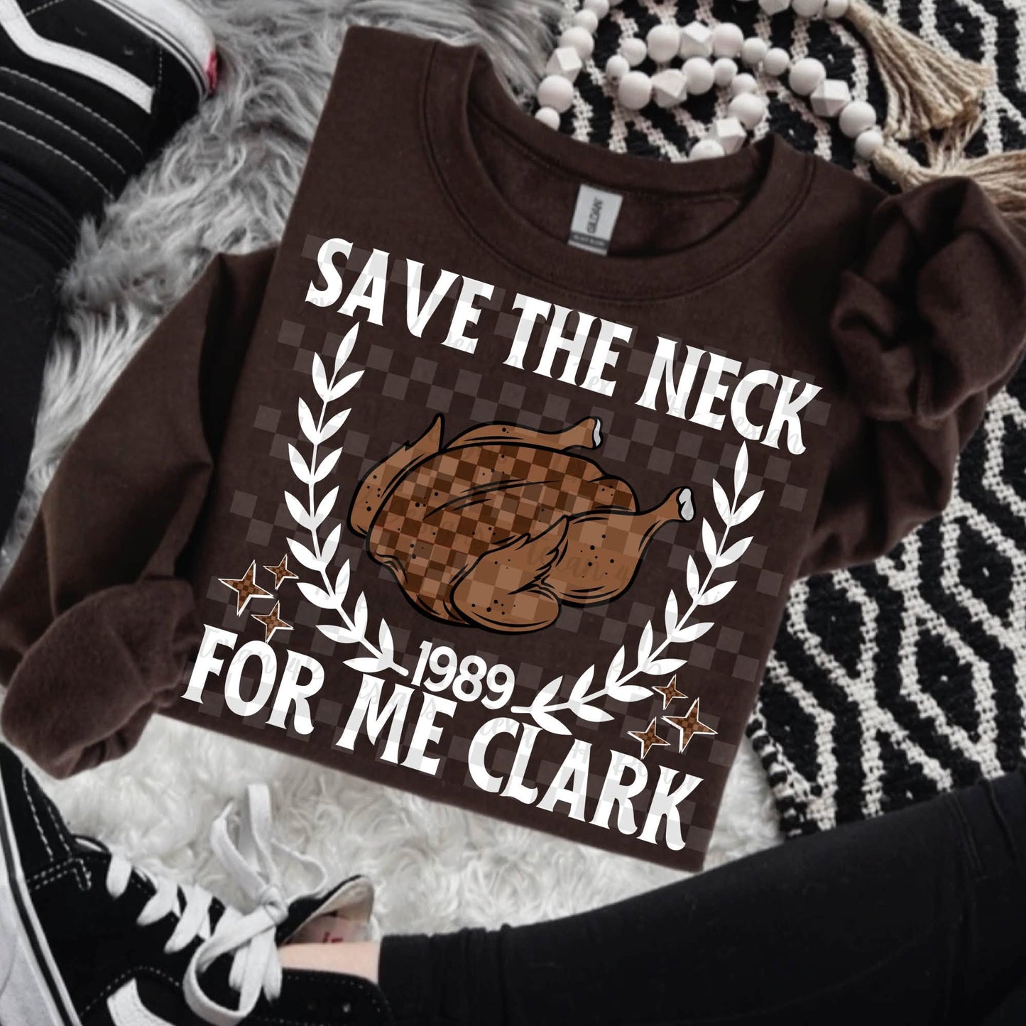 Save the Neck for Me Clark White 09348