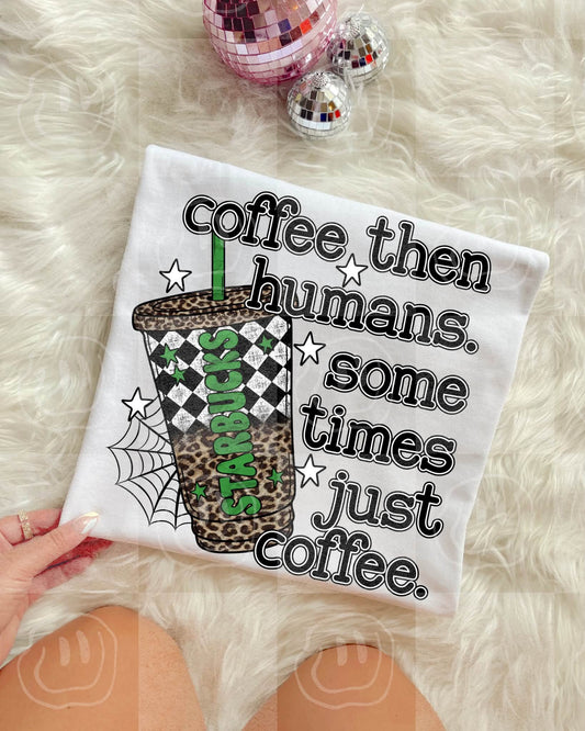 Starbucks Coffee Then Humans 08984