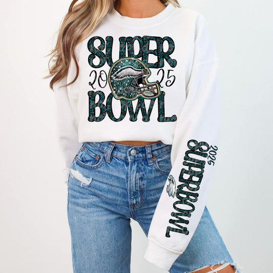 Superbowl Leopard Eagles (Sleeves Sold Separately) 03297