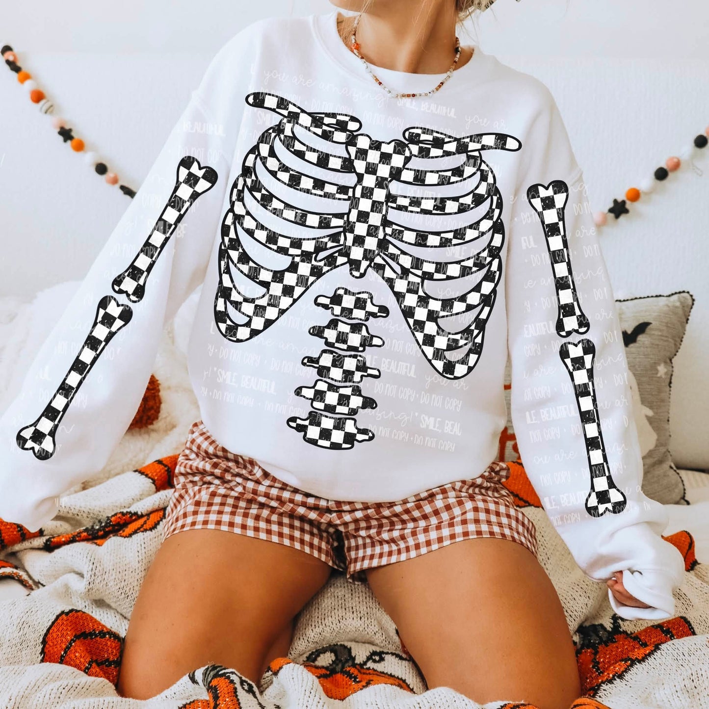 Checkered Skeleton (SLEEVES SOLD SEPARATELY) 09062