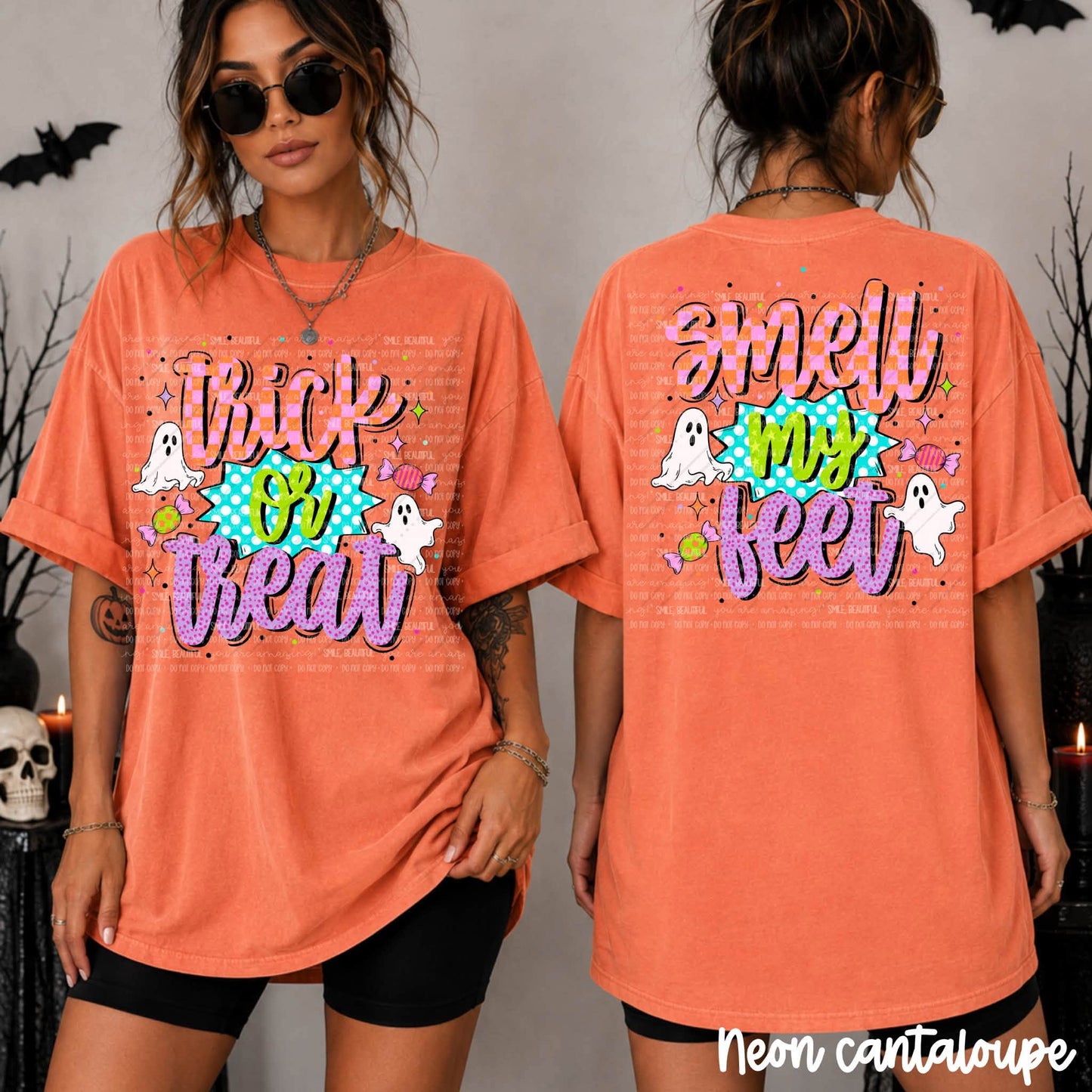 Trick or Treat Girl (FRONT ONLY) 09056