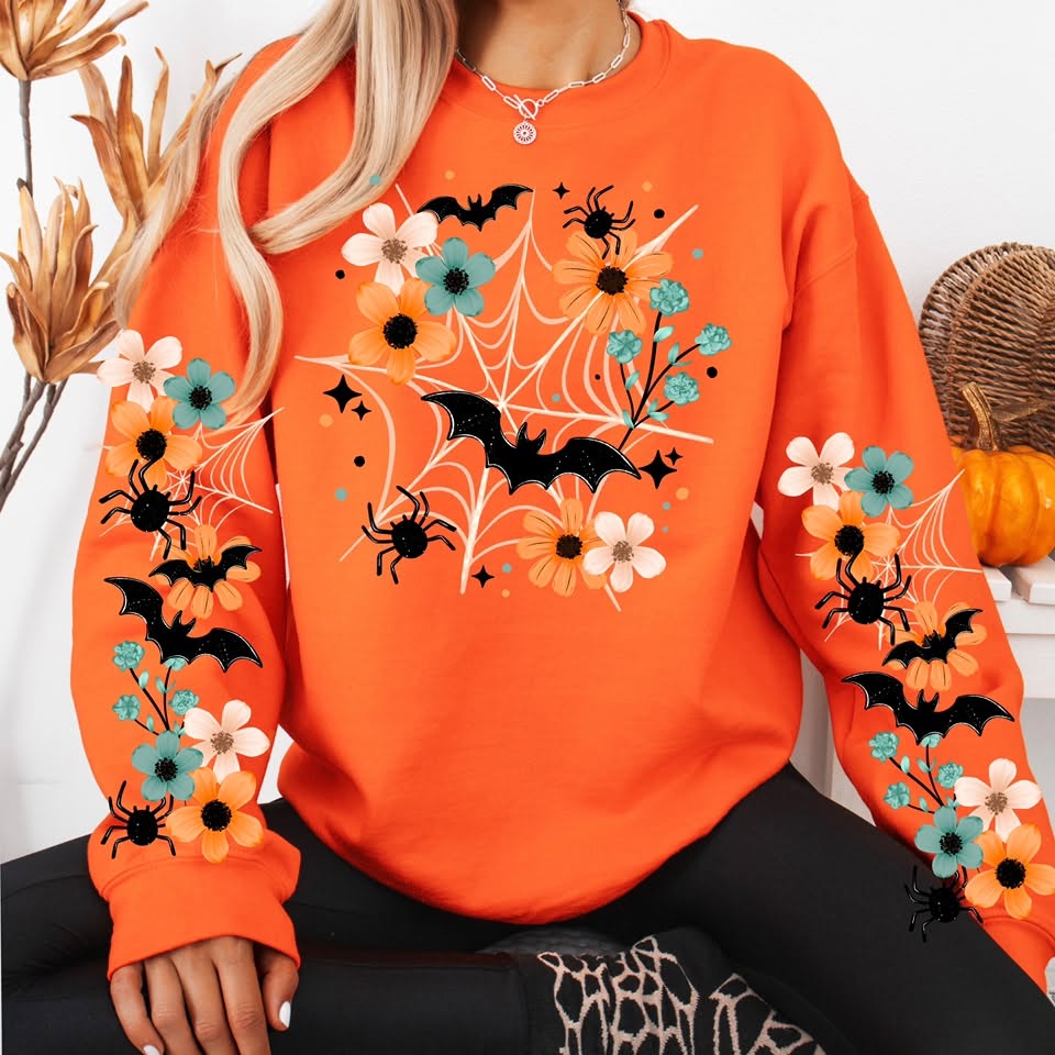 Bat Spider Florals (SLEEVES SOLD SEPARATELY) 09253
