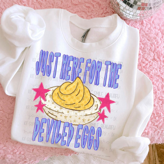 Just Here for the Deviled Eggs 09389