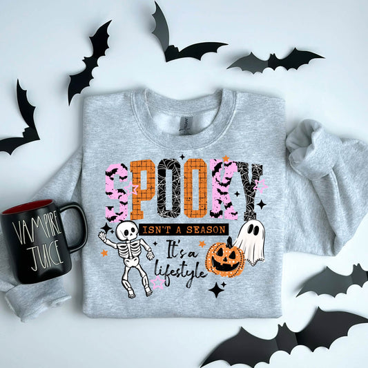 Spooky Isn't a Season It's a Lifestyle Black 09232