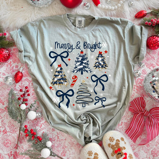 Merry & Bright Trees Bows 09249