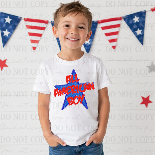 All American Boy Star 08466