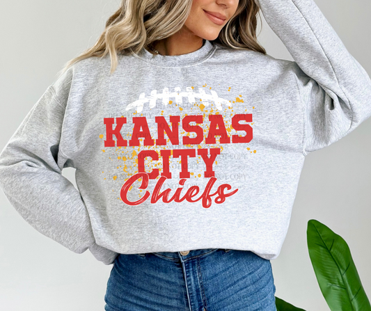 Kansas City Chiefs Splatter 03492