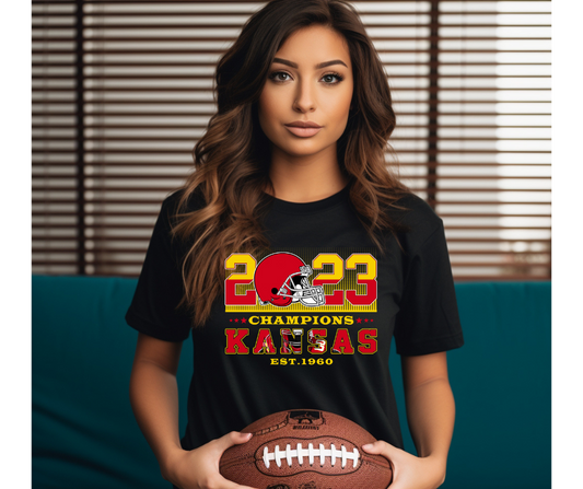 2023-2024 KC Chiefs AFC Champs DTF Transfer 05479