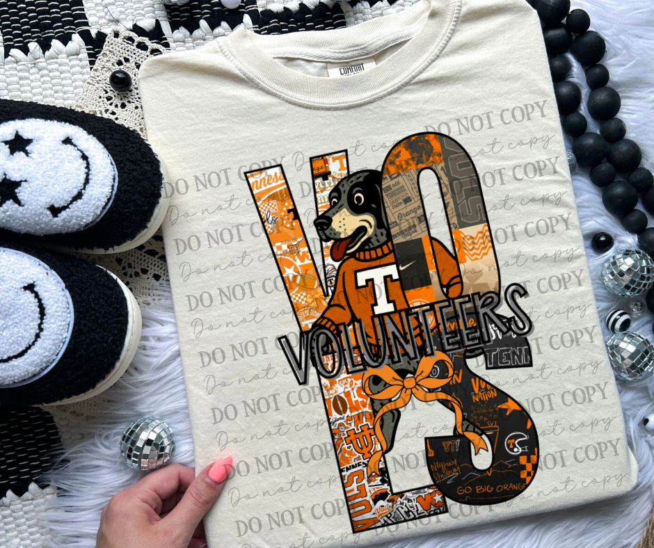 Tennessee Volunteers Retro Collage 06892