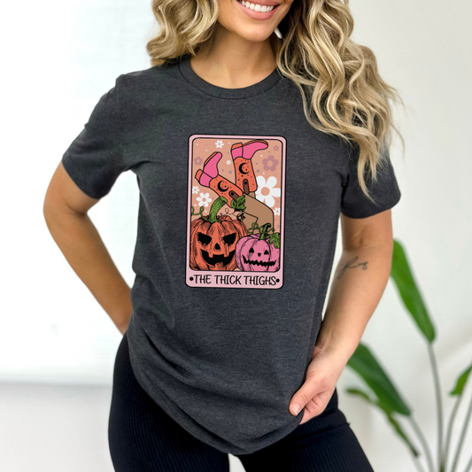 Western Thick Thighs Tarot Card DTF Transfer 06163