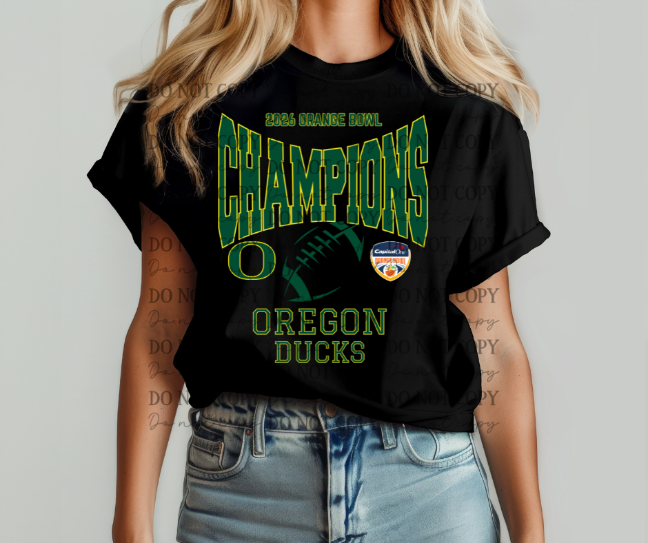 Orange Bowl Champions Oregon Ducks 07524