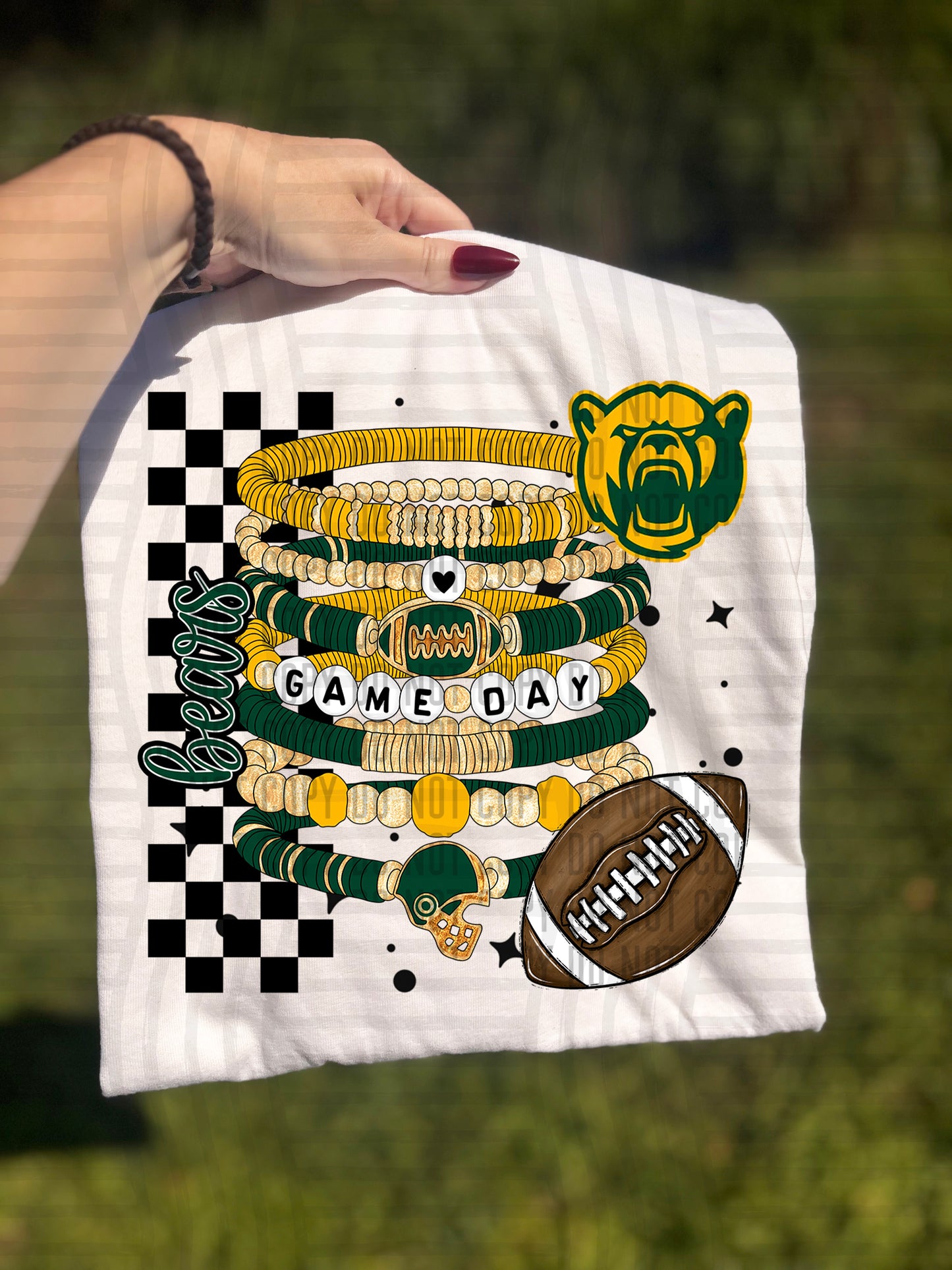 College Football Teams Stacked Bracelets (Choose Yours) 00921