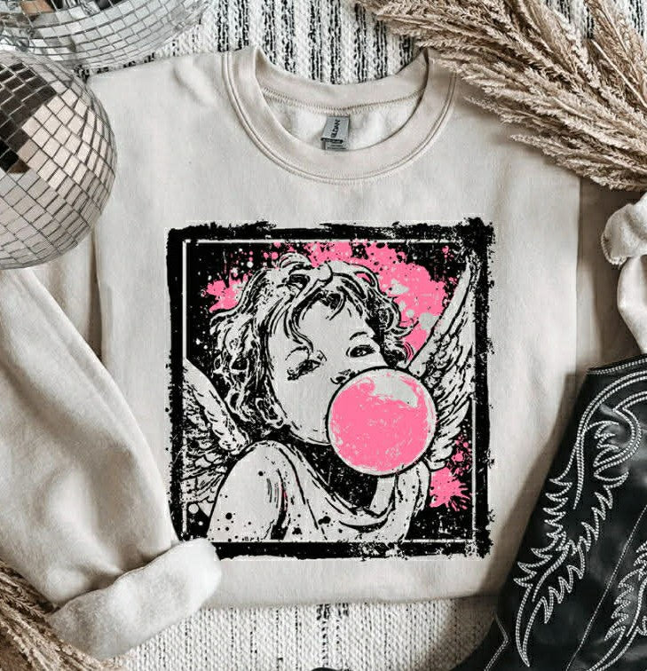 Angel Blowing Gum 07540