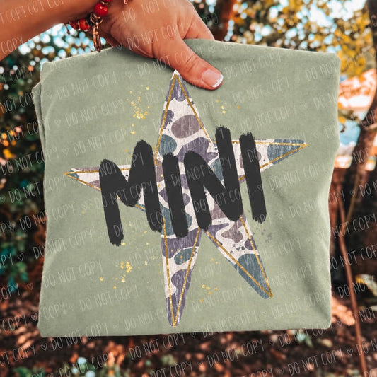 Mini Camo Star 09185