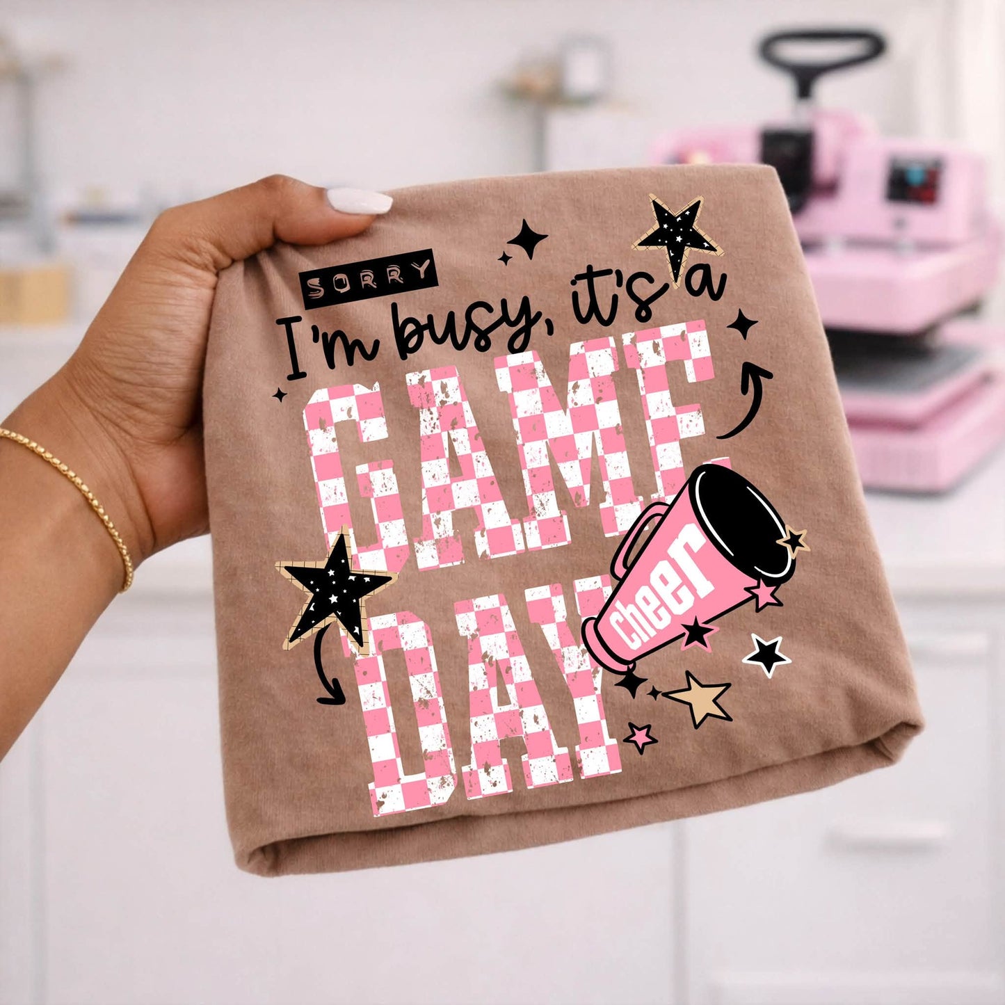 I'm Busy It's Game Day Cheer 09256