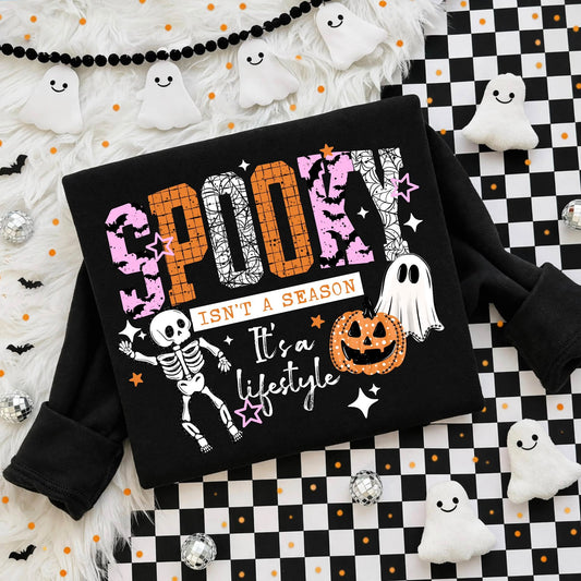 Spooky Isn't a Season It's a Lifestyle White 09233