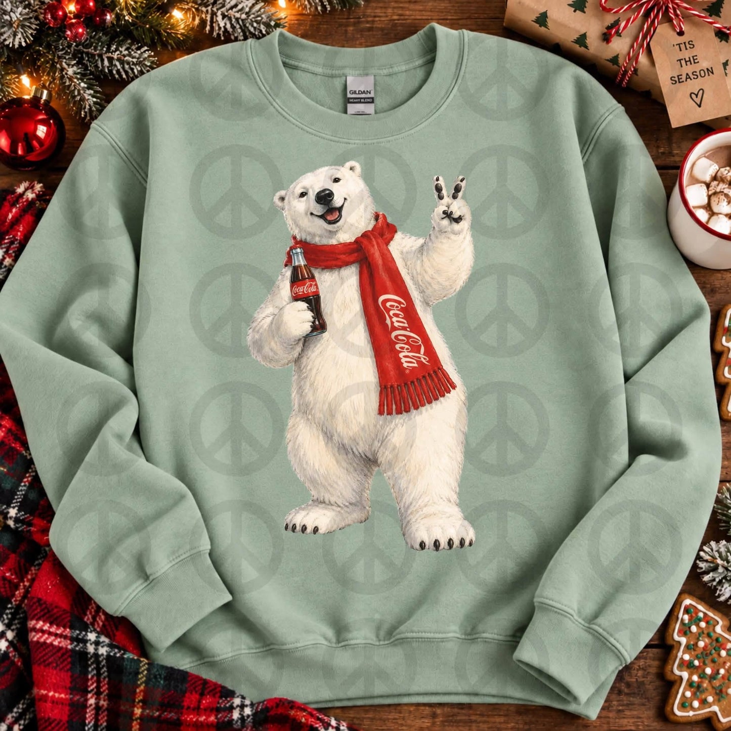 Christmas Polar Bear Coke 093372