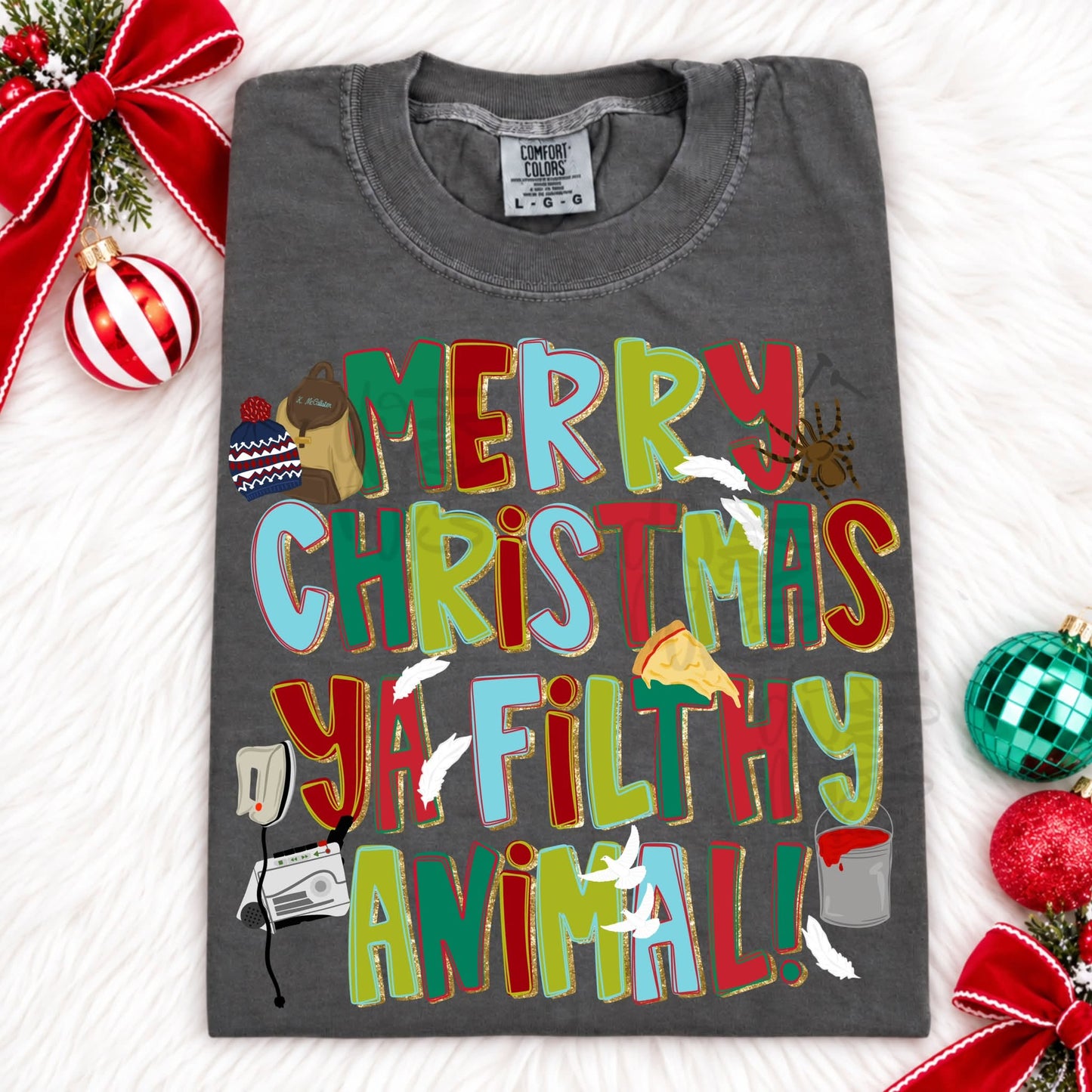 Merry Christmas Ya Filthy Animal 09454