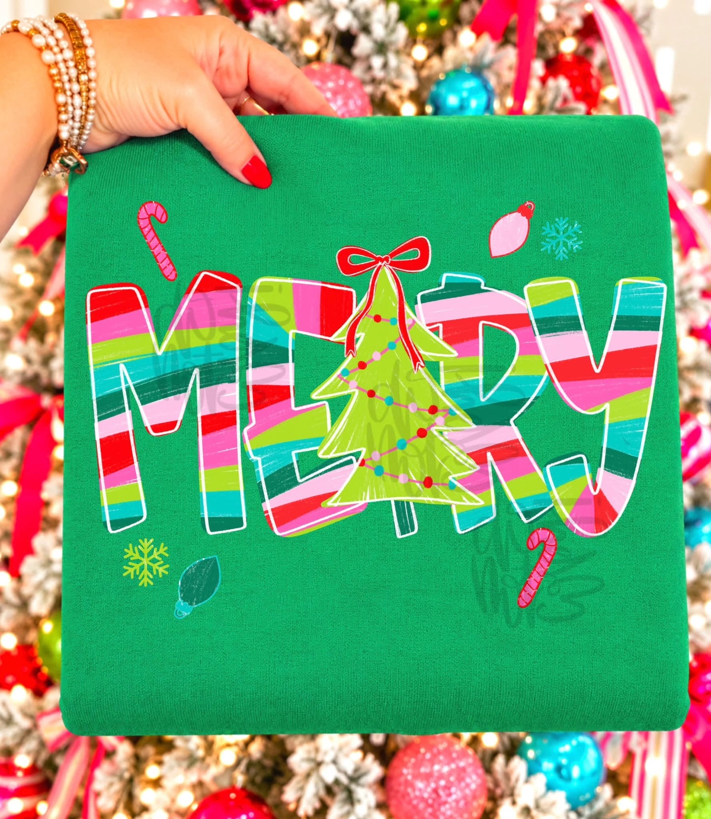 Merry with Tree 09498