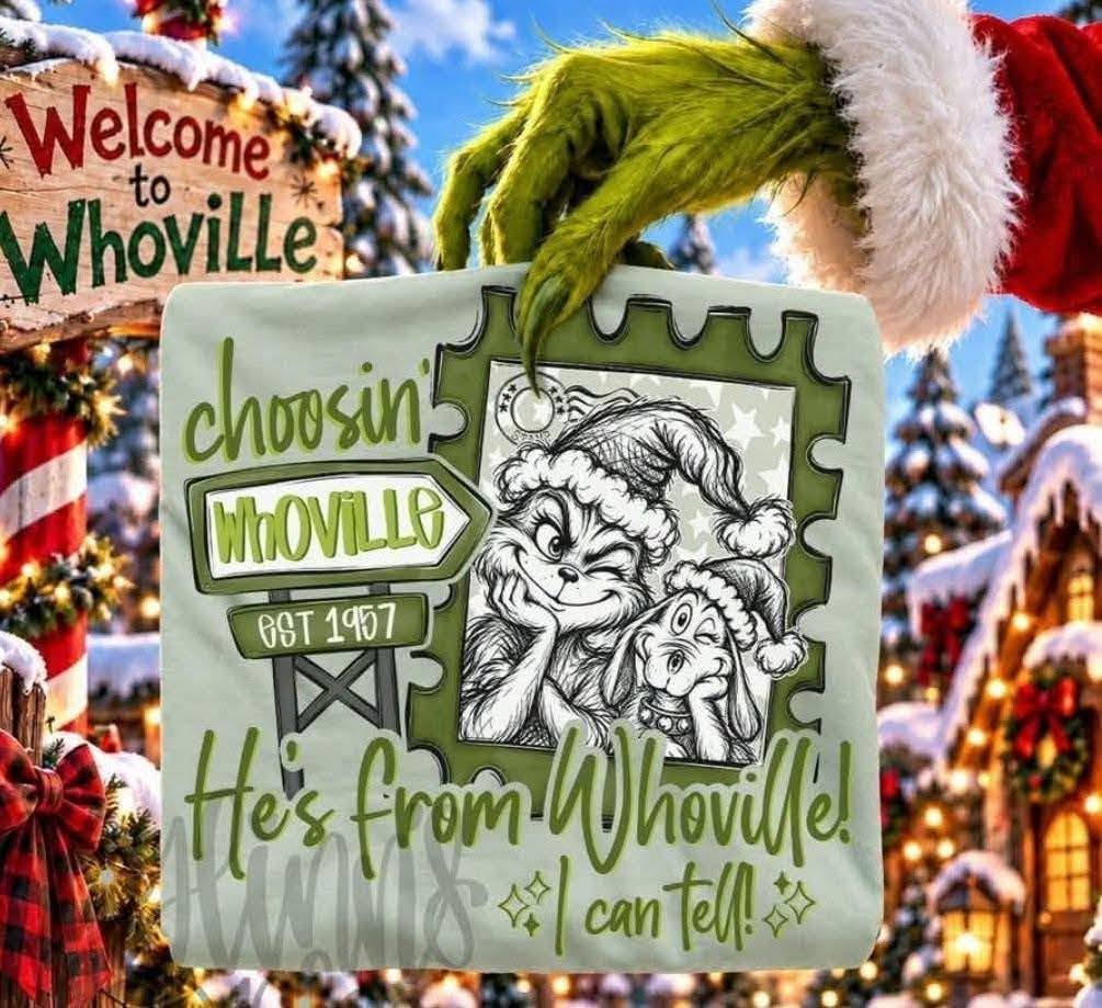 Choosin' Whoville He's From I Can Tell 09542