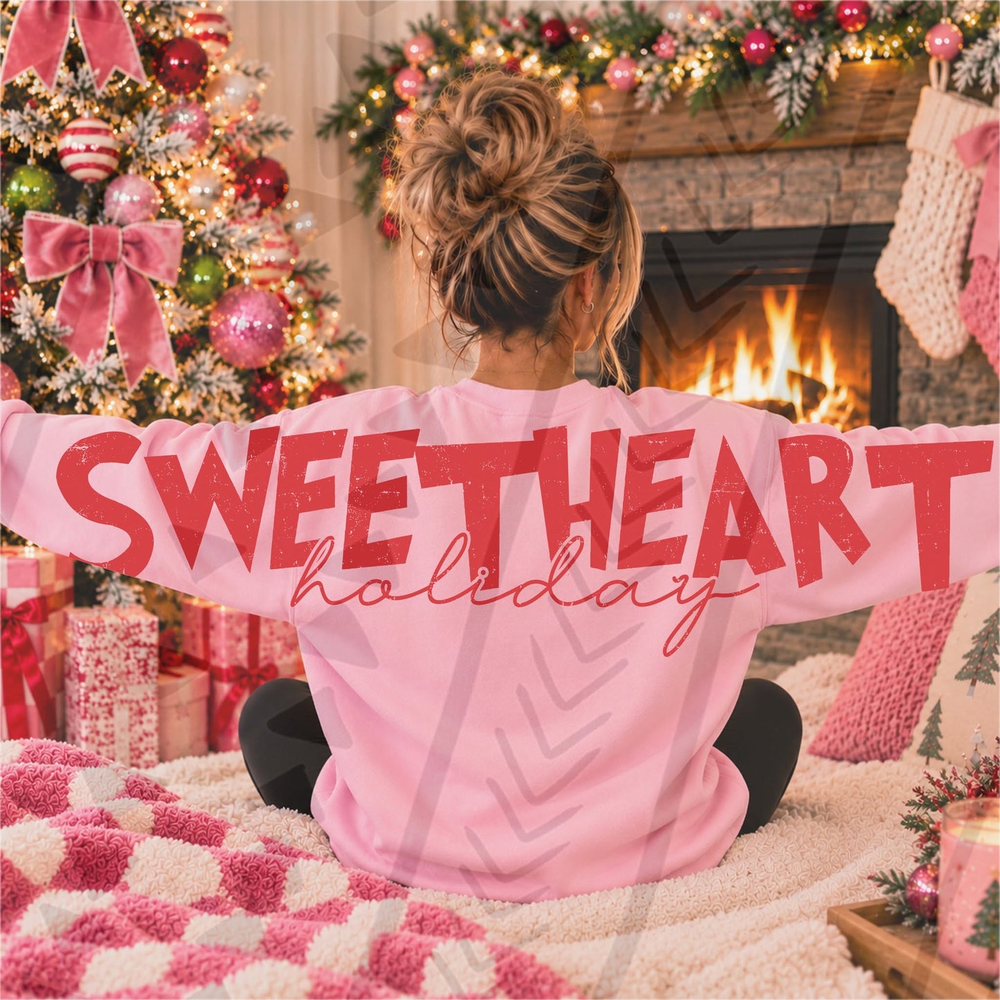 Holiday Sweetheart Cindy Lou Big Back + Front 09648