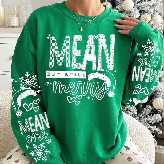 Mean But Still Merry White (SLEEVES SOLD SEPARATELY) 09689