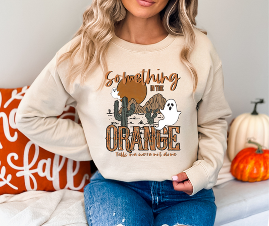 Something in the Orange Halloween DTF Transfer 06042