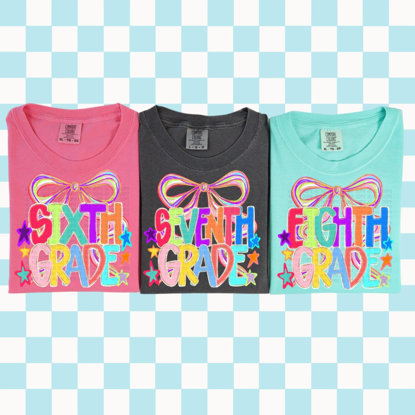 Preppy Coquette Bow Grade Levels (Choose Yours) 01706