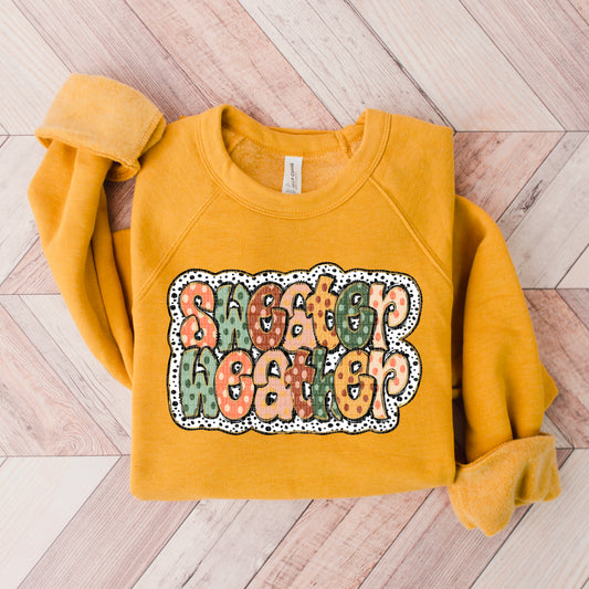 Sweater Weather Doodle Dots 00442