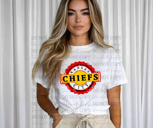 Kansas City Chiefs Bottlecap 03487