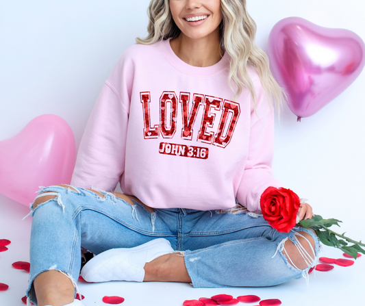 Loved John 3:16 DTF Transfer 05527