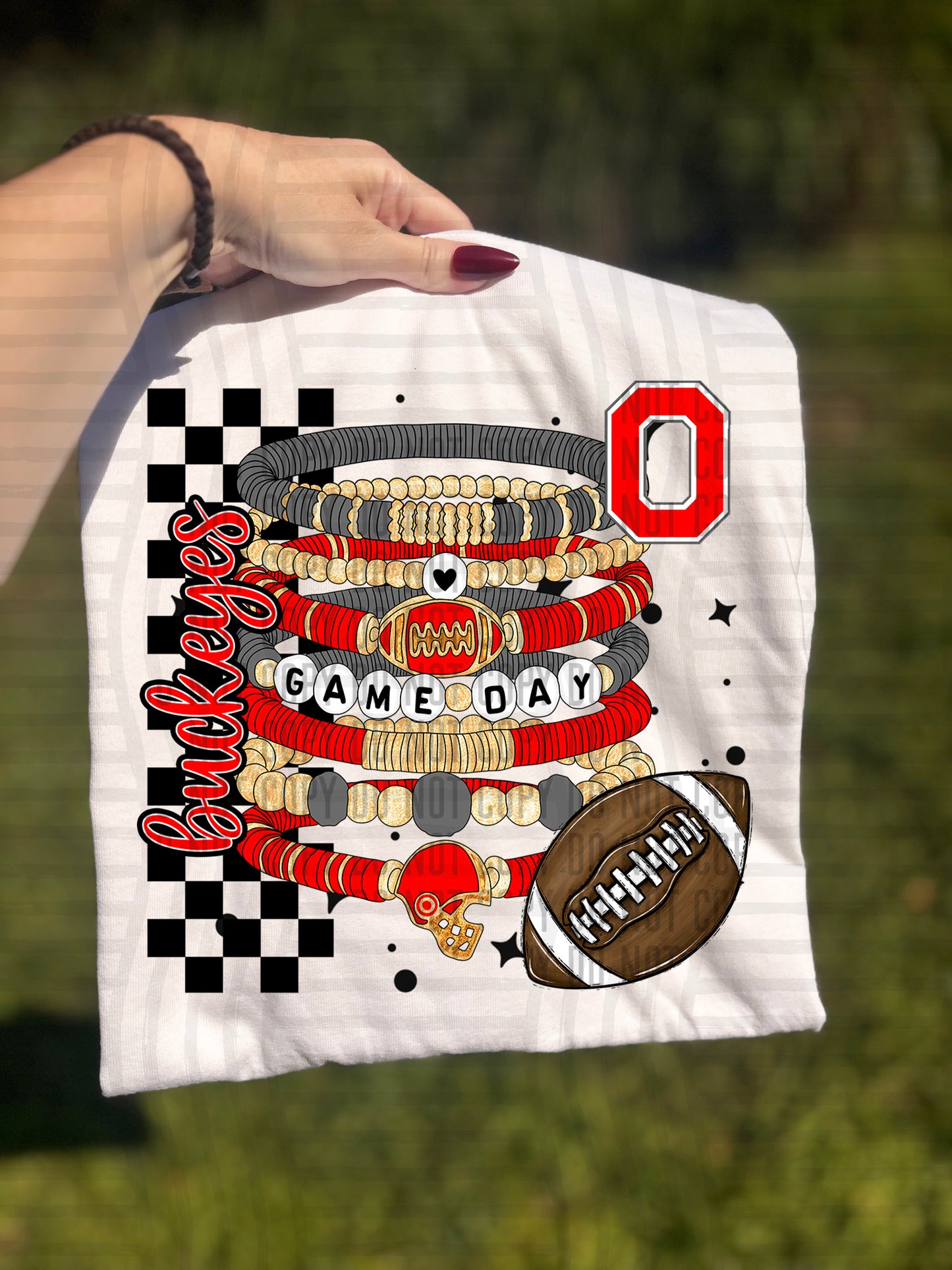 College Football Teams Stacked Bracelets (Choose Yours) 00921
