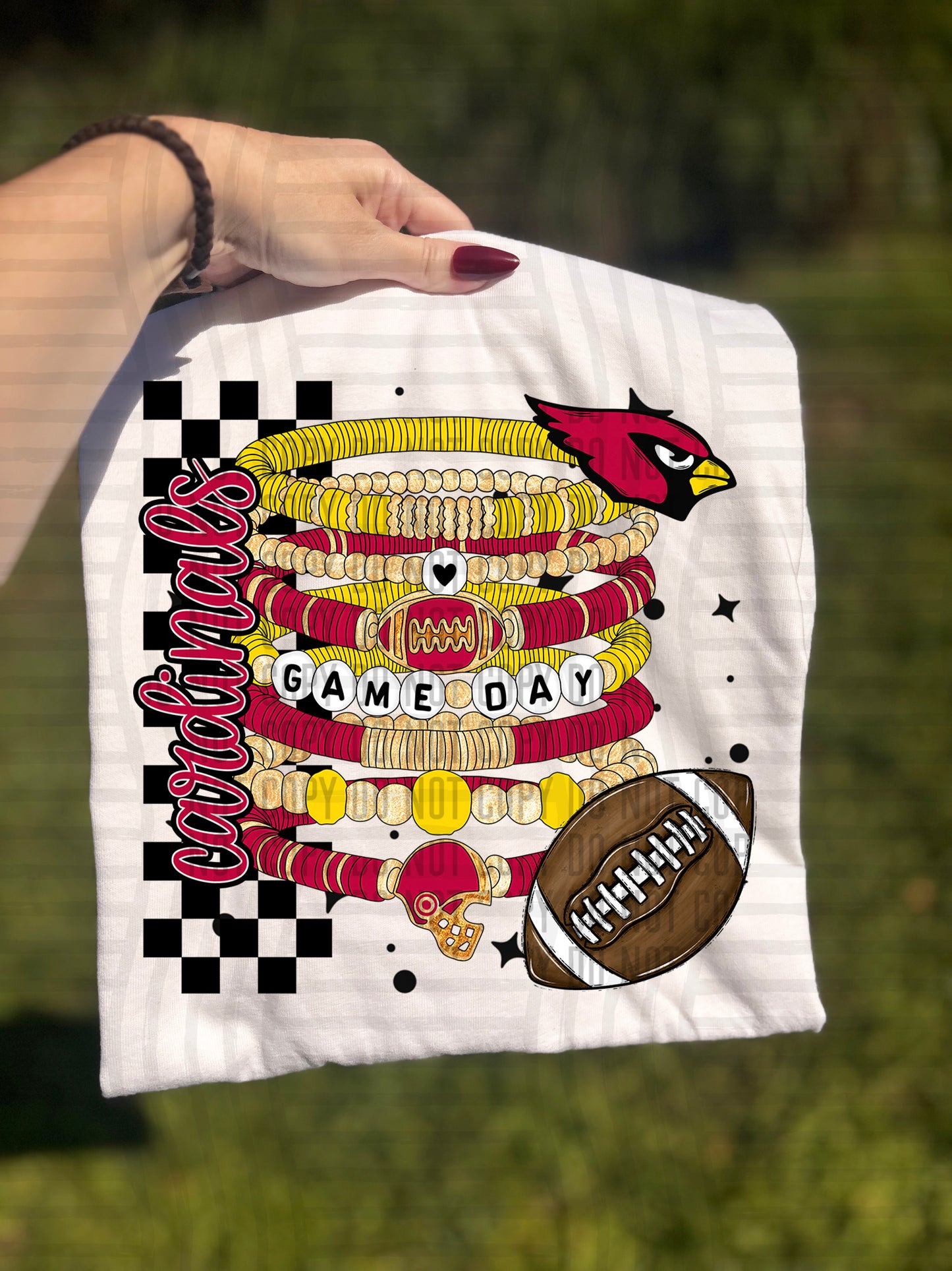 Pro Football Team Stacked Bracelets (Choose Yours) 00922