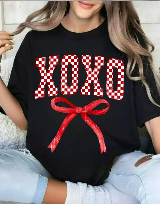 Checkered XOXO Coquette 03623