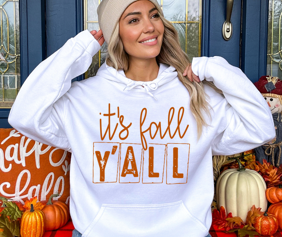 It's Fall Y'all Simple DTF Transfer 06037