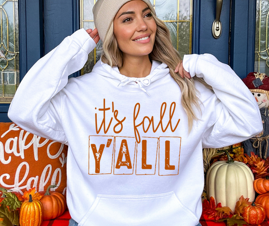 It's Fall Y'all Simple DTF Transfer 06037