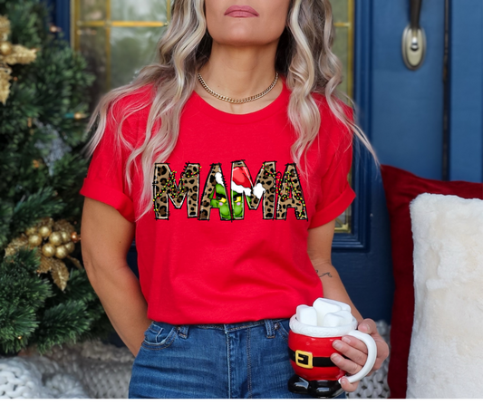 Green Guy Leopard Mama DTF Transfer 05953