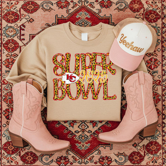 Superbowl Chiefs Leopard 03288