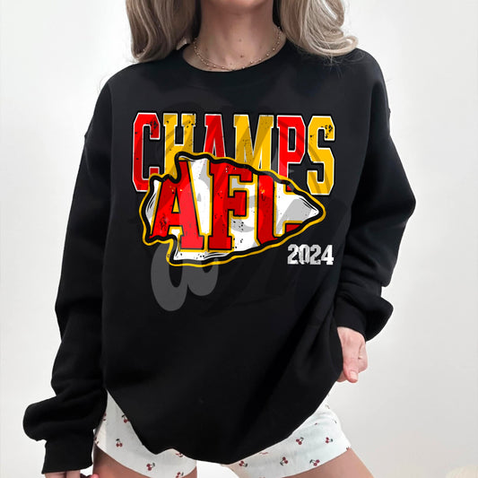 Champs AFL Arrow Chiefs 2024 Wht 03258