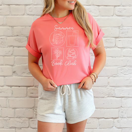 Summer Book Club White 01801