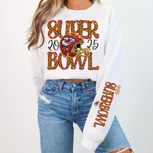 Superbowl Leopard Chiefs (Sleeves Sold Separately) 03298